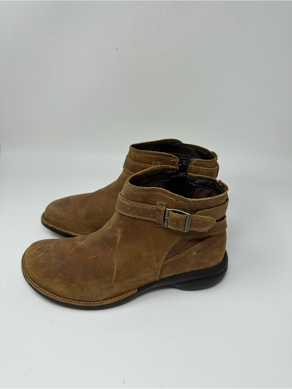 Merrell Andover Bluff Waterproof ankle boots Women's Size 9.5